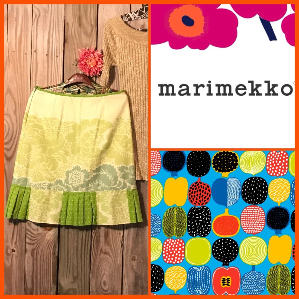 🍄One of a kind Adorable Cotton Skirt by Marimekko